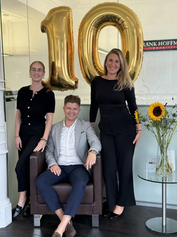 Frank Hoffmann Immobilien - 10 Jahre Eimsbüttel -Team
