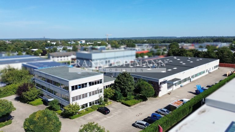 Immobilienangebot - Henstedt-Ulzburg - Alle - Über 4.200 m²! Büro-/Hallenkomplex im Gewerbepark Nord von Henstedt-Ulzburg