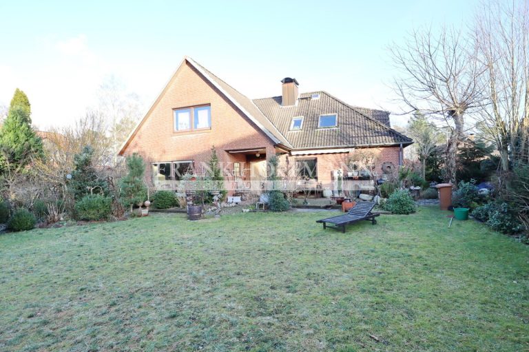 Immobilienangebot - Kaltenkirchen - Alle - Traumhaftes Einfamilienhaus in ruhiger Sackgassenendlage mit großem Grundstück in Kaltenkirchen