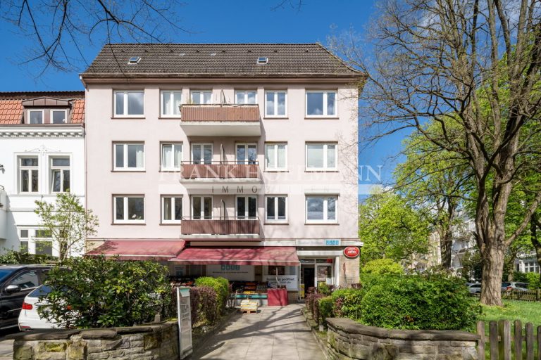 Immobilienangebot - Hamburg - Alle - Erstklassige Lage! Mehrfamilienhaus in Harvestehude mit Mietsteigerungs- & Erweiterungspotenzial