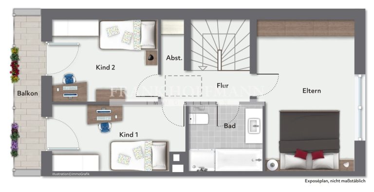 Immobilienangebot - Henstedt-Ulzburg - Alle - Gewerblich vermietetes Endreihenhaus mit vielseitiger Nutzungsmöglichkeit in Henstedt-Ulzburg