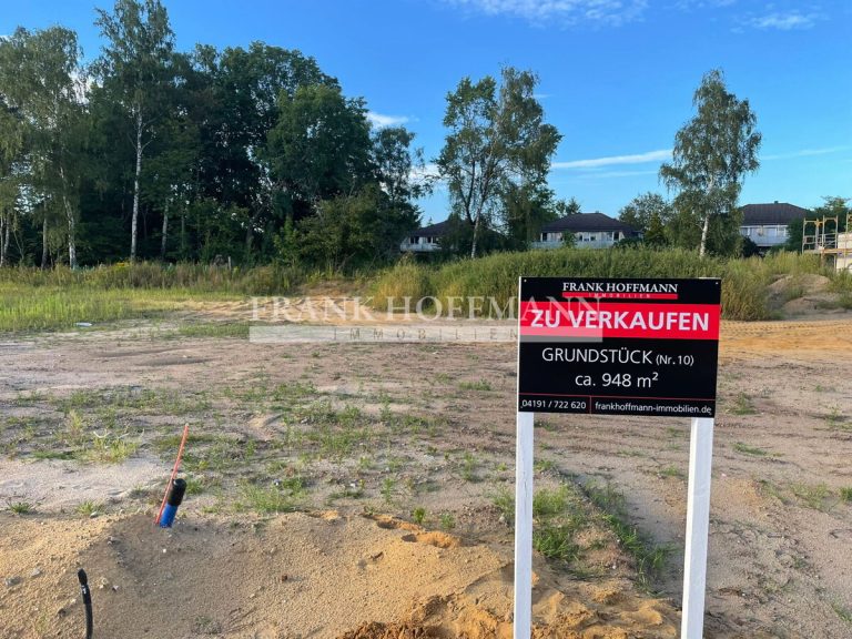 Immobilienangebot - Quickborn - Alle - Baugrundstück für ein Einfamilienhaus oder Doppelhaus in Quickborn-Heide