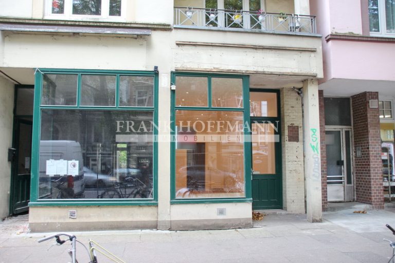 Immobilienangebot - Hamburg - Alle - Attraktives Ladenlokal in guter Lage von Hamburg-Eimsbüttel - Vermietet