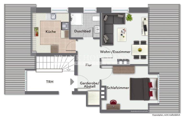 Immobilienangebot - Hamburg - Alle - Kapitalanlage in Hamburg-Niendorf - Vermietete 2-Zimmer-Wohnung am Tibarg