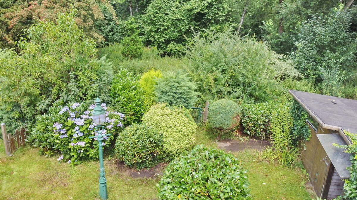 Immobilienangebot - Hamburg - Haus_Wohnung - Einfamilienhaus nahe Erlebengraben am Gehölz und Teich in Hamburg-Sasel