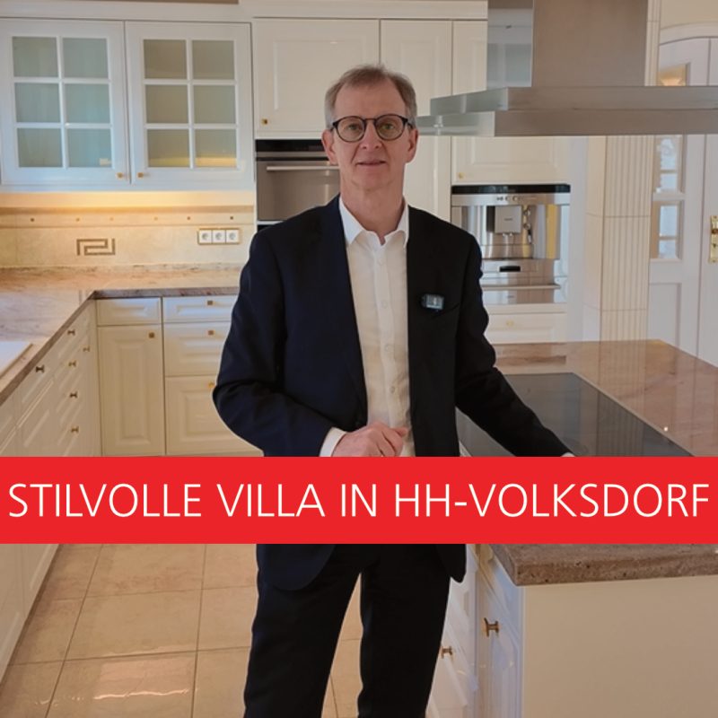 Frank Hoffmann Immobilien - Stilvolle Villa in Hamburg-Volksdorf