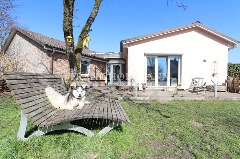 Immobilienangebot - Quickborn - Alle - Einzigartiges, buntes Zuhause mit modernem Anbau und Gartenparadies