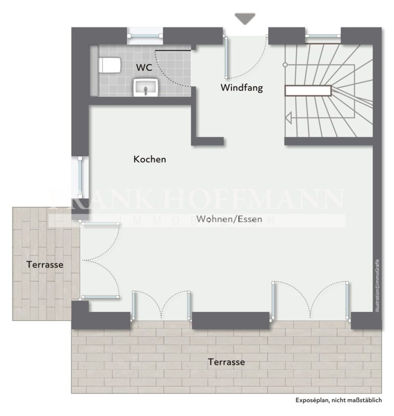 Immobilienangebot - Hamburg - Alle - Neubau & provisionsfrei - Haushälfte mit Stellplatz in Hamburg-Volksdorf