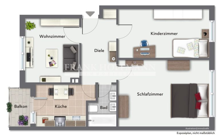 Immobilienangebot - Hamburg - Alle - Kapitalanlage im lebhaften Hamburg-Eilbek - Zwei vermietete Wohnungen
