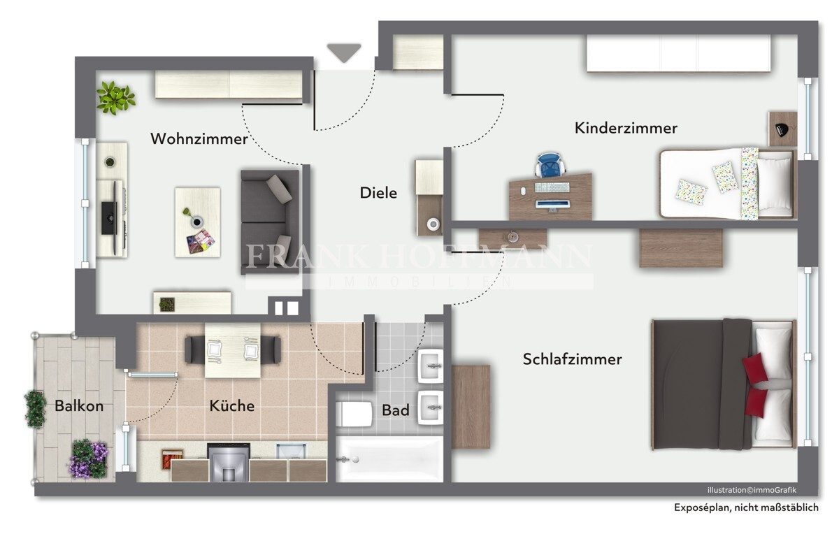 Immobilienangebot - Hamburg - Haus_Wohnung - Kapitalanlage im lebhaften Hamburg-Eilbek - Zwei vermietete Wohnungen