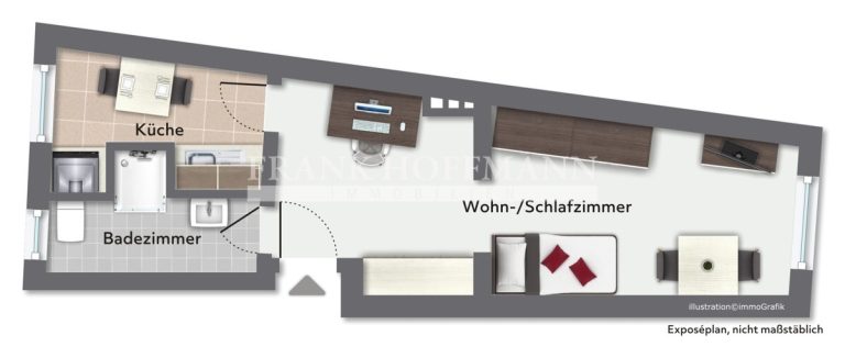 Immobilienangebot - Hamburg - Alle - Kapitalanlage im lebhaften Hamburg-Eilbek - Zwei vermietete Wohnungen