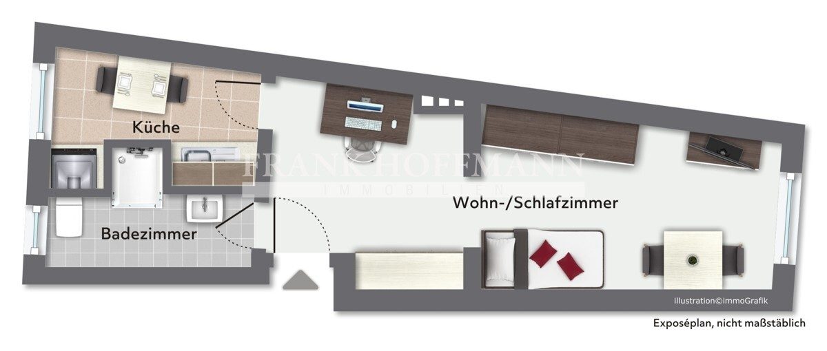Immobilienangebot - Hamburg - Haus_Wohnung - Kapitalanlage im lebhaften Hamburg-Eilbek - Zwei vermietete Wohnungen