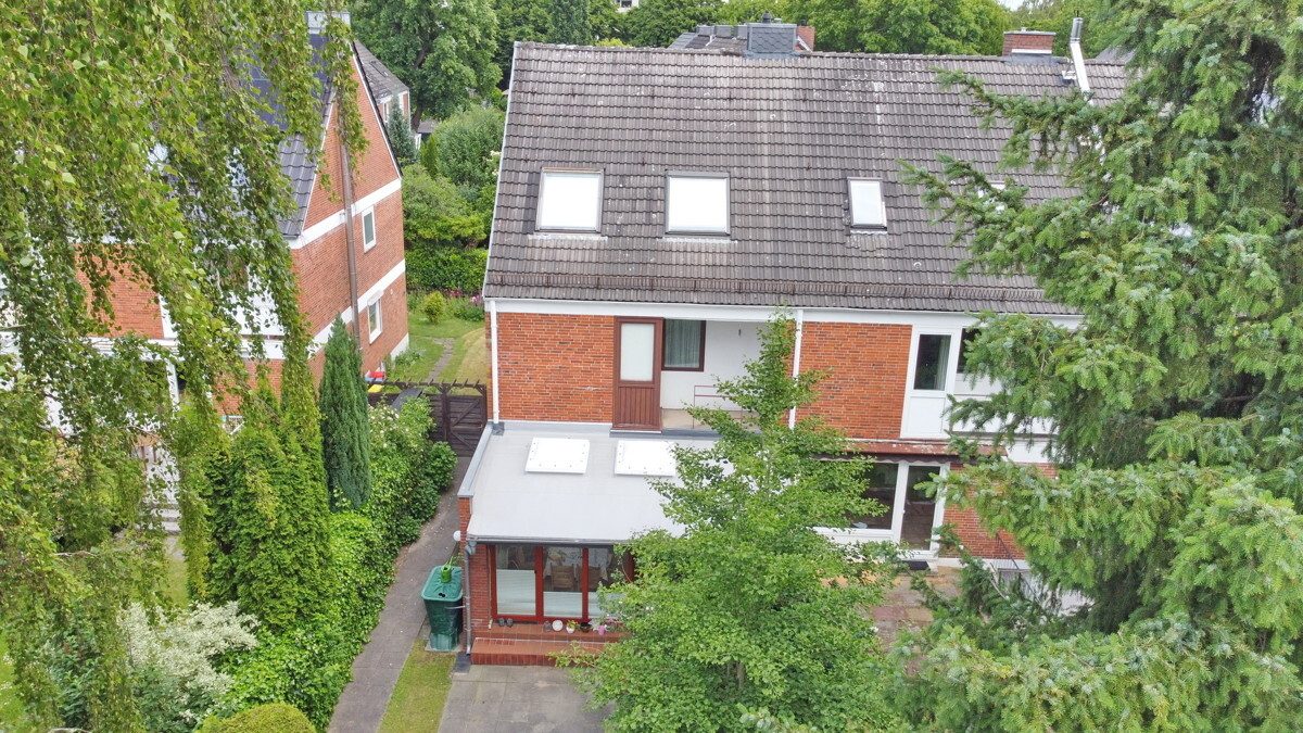 Immobilienangebot - Hamburg - Haus_Wohnung - Reihenendhaus auf Erbbaugrundstück in Hamburg-Steilshoop
