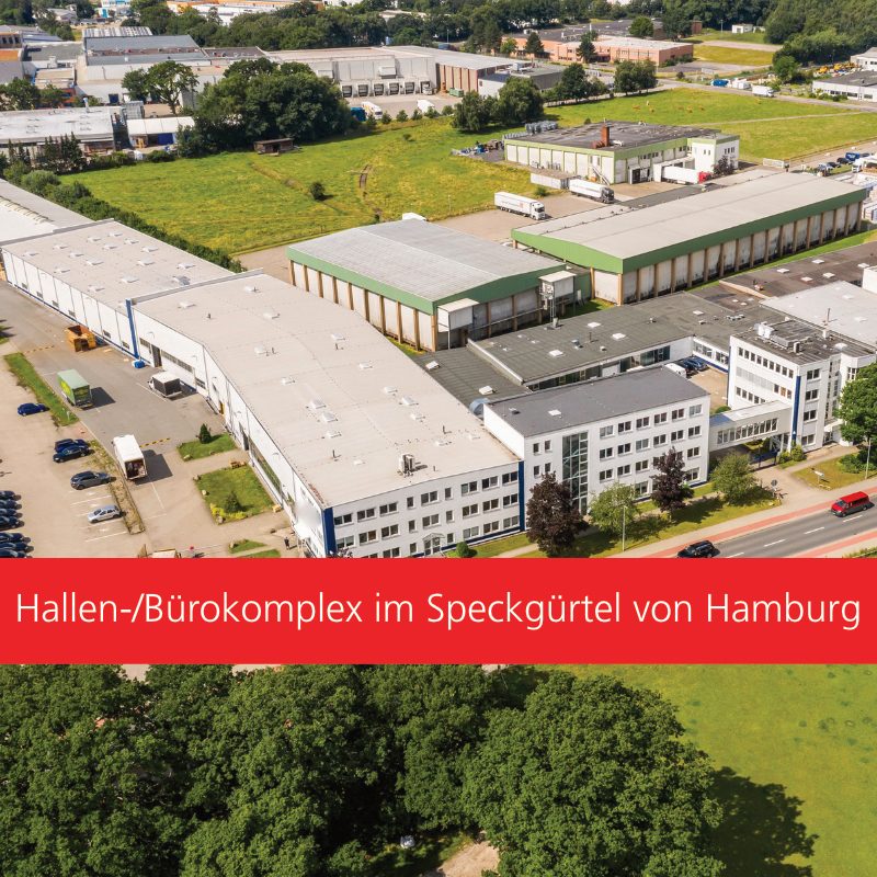 Hallen-/Bürokomplex im Speckgürtel von Hamburg - Frank Hoffmann Immobilien
