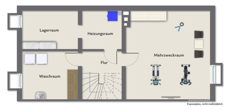 Immobilienangebot - Henstedt-Ulzburg - Haus_Wohnung - Teilweise modernisiertes Mittelreihenhaus mit Renovierungsbedarf in Henstedt-Ulzburg !