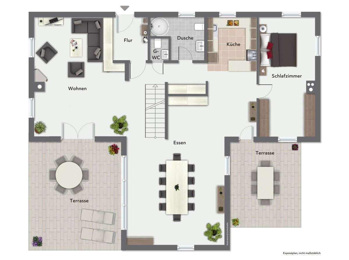 Immobilienangebot - Hamburg - Haus_Wohnung - Besonderes Einfamilienhaus auf tollem Grundstück in Hamburg-Lurup