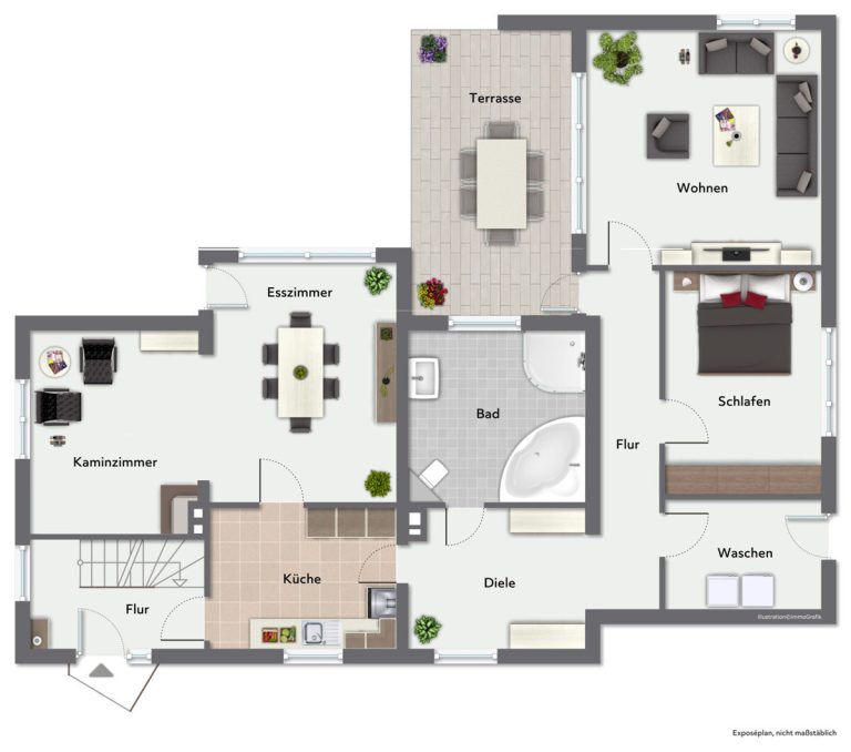 Immobilienangebot - Kaltenkirchen - Haus_Wohnung - Modernisierungsbedürftiges Einfamilienhaus mit Platz für die ganze Familie auf großem Grundstück