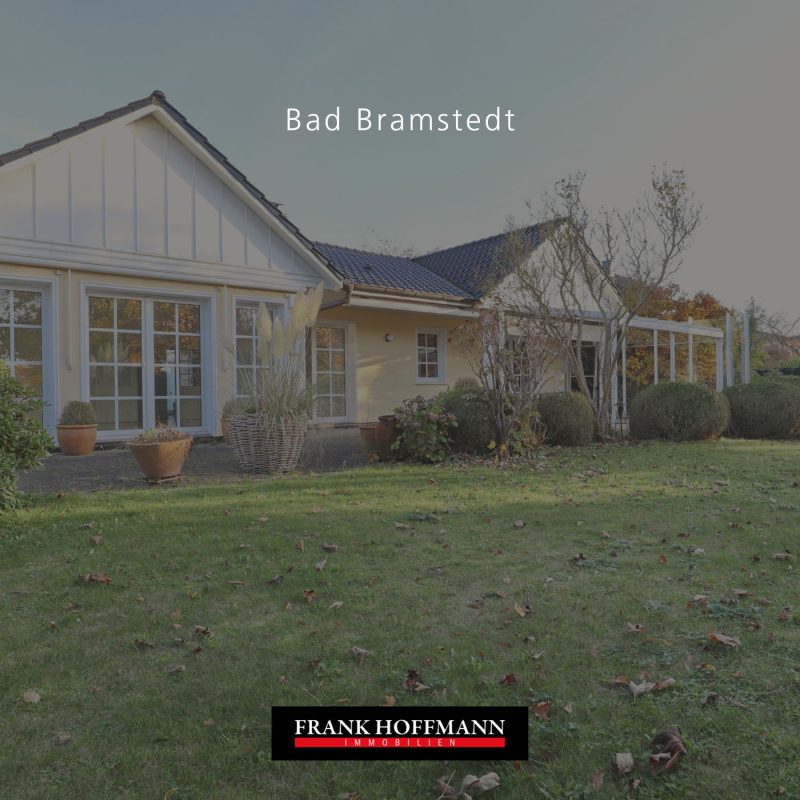 V9259 Einfamilienhaus unmittelbar am Golfplatz Bissenmoor - Bad Bramstedt - Frank Hoffmann Immobilien