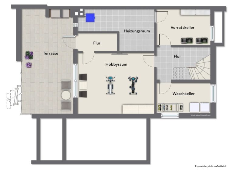 Immobilienangebot - Norderstedt - Haus_Wohnung - Großzügige DHH mit Vollkeller & Ausbaureserve an der Grenze zu Hamburg