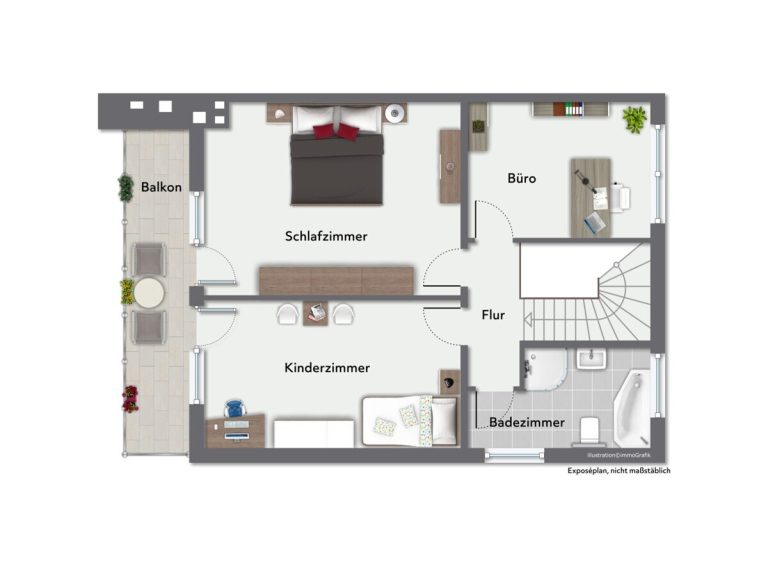 Immobilienangebot - Norderstedt - Haus_Wohnung - Großzügige DHH mit Vollkeller & Ausbaureserve an der Grenze zu Hamburg