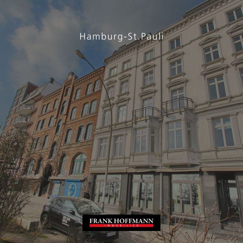 Altbaucharme trifft Elbblick : Exklusive und moderne 3-Zimmer-Wohnung auf St. Pauli. Frank Hoffmann Immobilien
