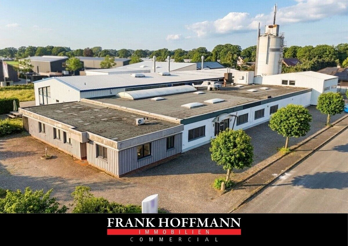 Immobilienangebot - Kiebitzreihe - Commercial_Hallen - Vielseitig nutzbarer Produktionsstandort mit Werkstatt-, Lager- und Büroflächen in Kiebitzreihe