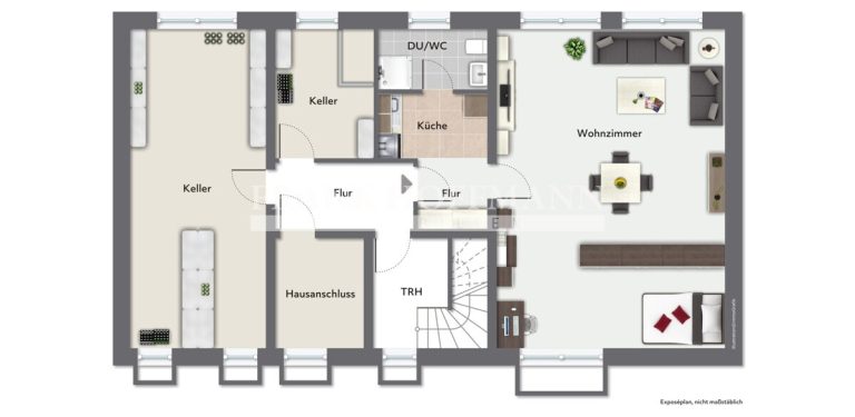 Immobilienangebot - Norderstedt - Alle - Wohn-/ Geschäftshaus mit 5 Einheiten & 6 Garagen in Norderstedt