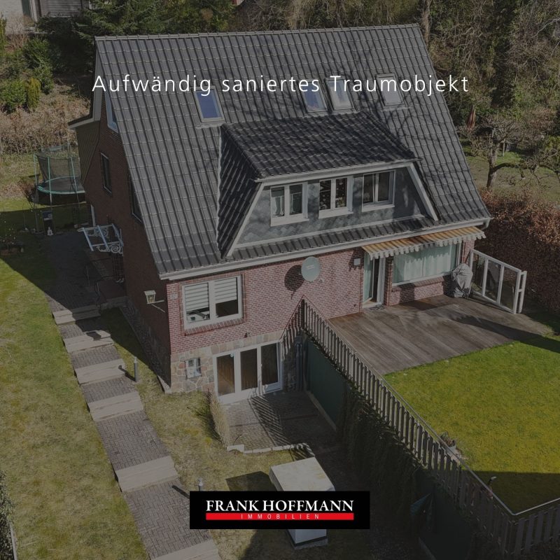 Aufwändig saniertes Renditeobjekt mit zwei Wohneinheiten in zentraler Lage von Bad Bramstedt - Frank Hoffmann Immobilien