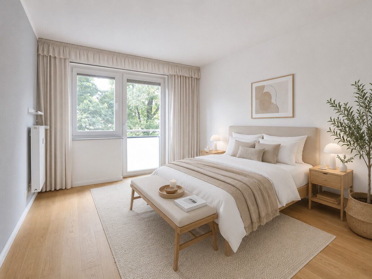 Immobilienangebot - Hamburg - Alle - Vermietete 2,5-Zimmer-Eigentumswohnung mit großem Balkon in Hamburg-Meiendorf!