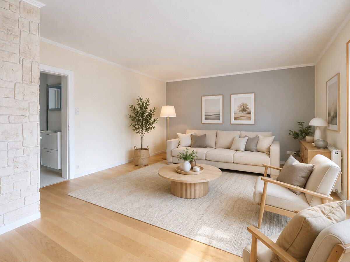 Immobilienangebot - Hamburg - Alle - Vermietete 2,5-Zimmer-Eigentumswohnung mit großem Balkon in Hamburg-Meiendorf!