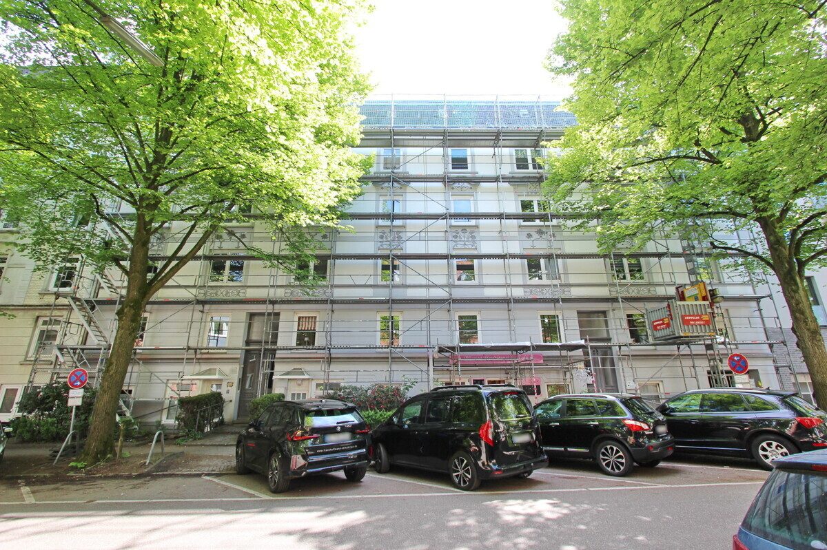 Immobilienangebot - Hamburg - Haus_Wohnung - 3-Zimmer-Erdgeschosswohnung mit Wintergarten in Hamburg-Eppendorf