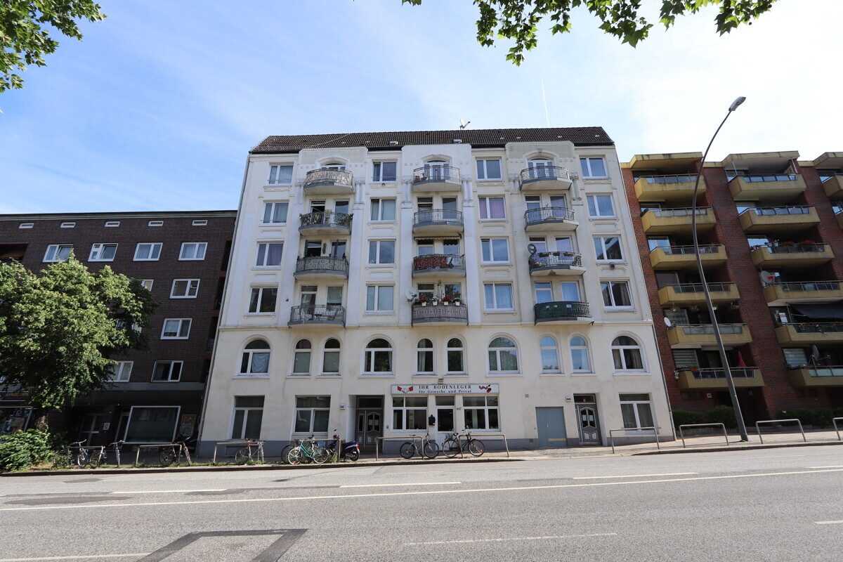 Immobilienangebot - Hamburg Horn - Haus_Wohnung - Sanierte 2-Zimmer Wohnung mit Einbauküche in Hamburg-Horn