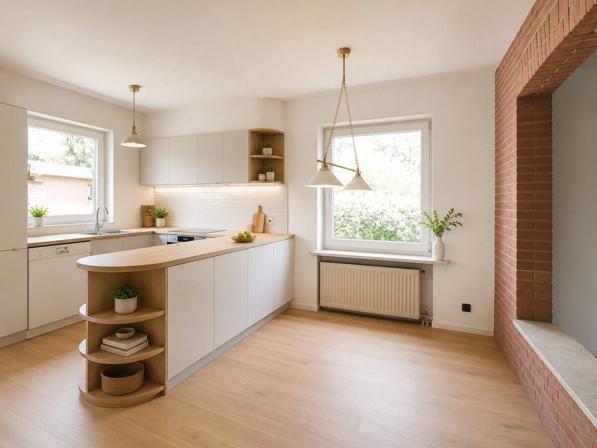 Immobilienangebot - Hamburg - Haus_Wohnung - Einfamilienhaus mit Einliegerwohnung und Doppelgarage in Hamburg Langenhorn