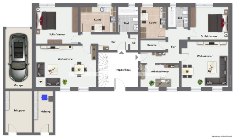 Immobilienangebot - Delingsdorf - Alle - Mehrfamilienhaus mit 5 Einheiten in Delingsdorf