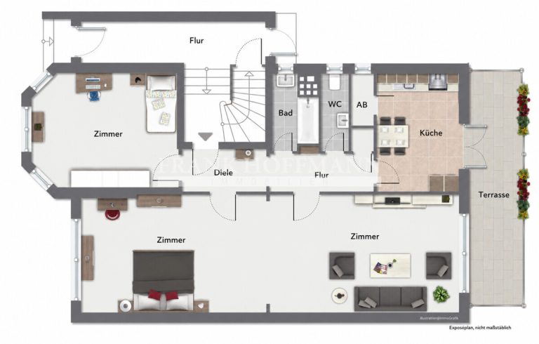 Immobilienangebot - Hamburg - Alle - Mehrfamilienhaus mit 5 Wohneinheiten in Hamburg-Hohenfelde