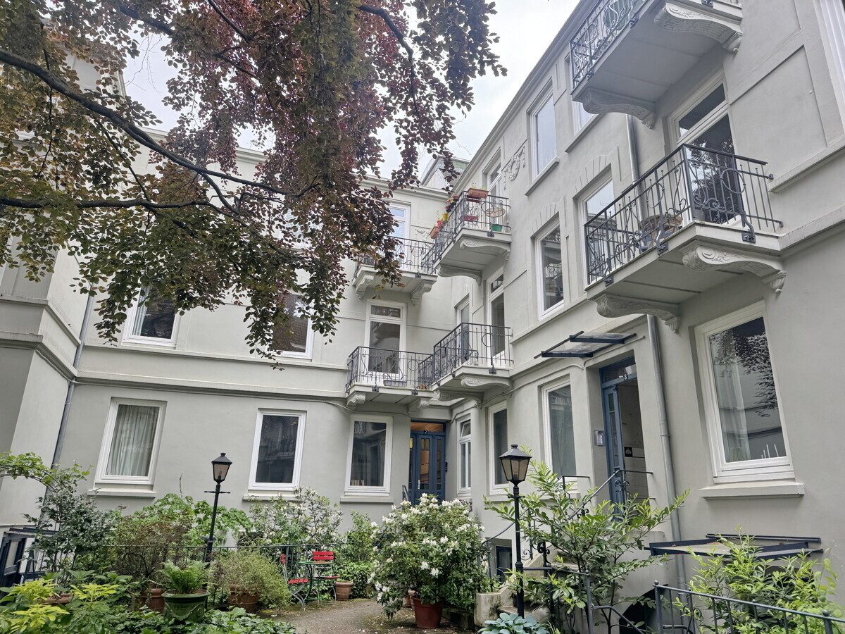 Immobilienangebot - Hamburg - Haus_Wohnung - Kapitalanlage in Hamburg-St. Georg, Lange Reihe - Vermietete Altbauwohnung