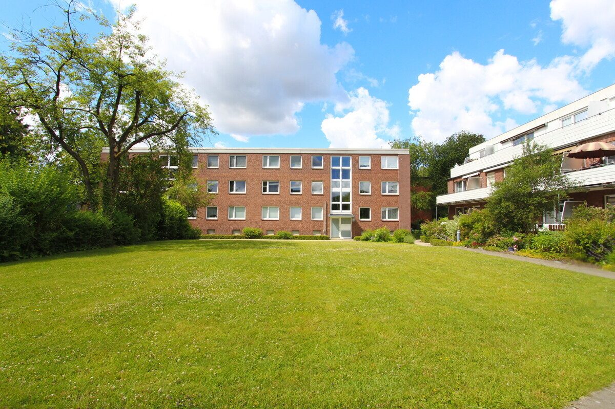 Immobilienangebot - Hamburg - Alle - Vermietete Eigentumswohnung mit Tiefgaragenstellplatz und Balkon  in Hamburg-Meiendorf.