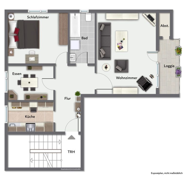 Immobilienangebot - Lentföhrden - Haus_Wohnung - PROVISIONSFREI: Kapitalanlage in Lentföhrden - Vermietete Wohnung mit Entwicklungspotenzial