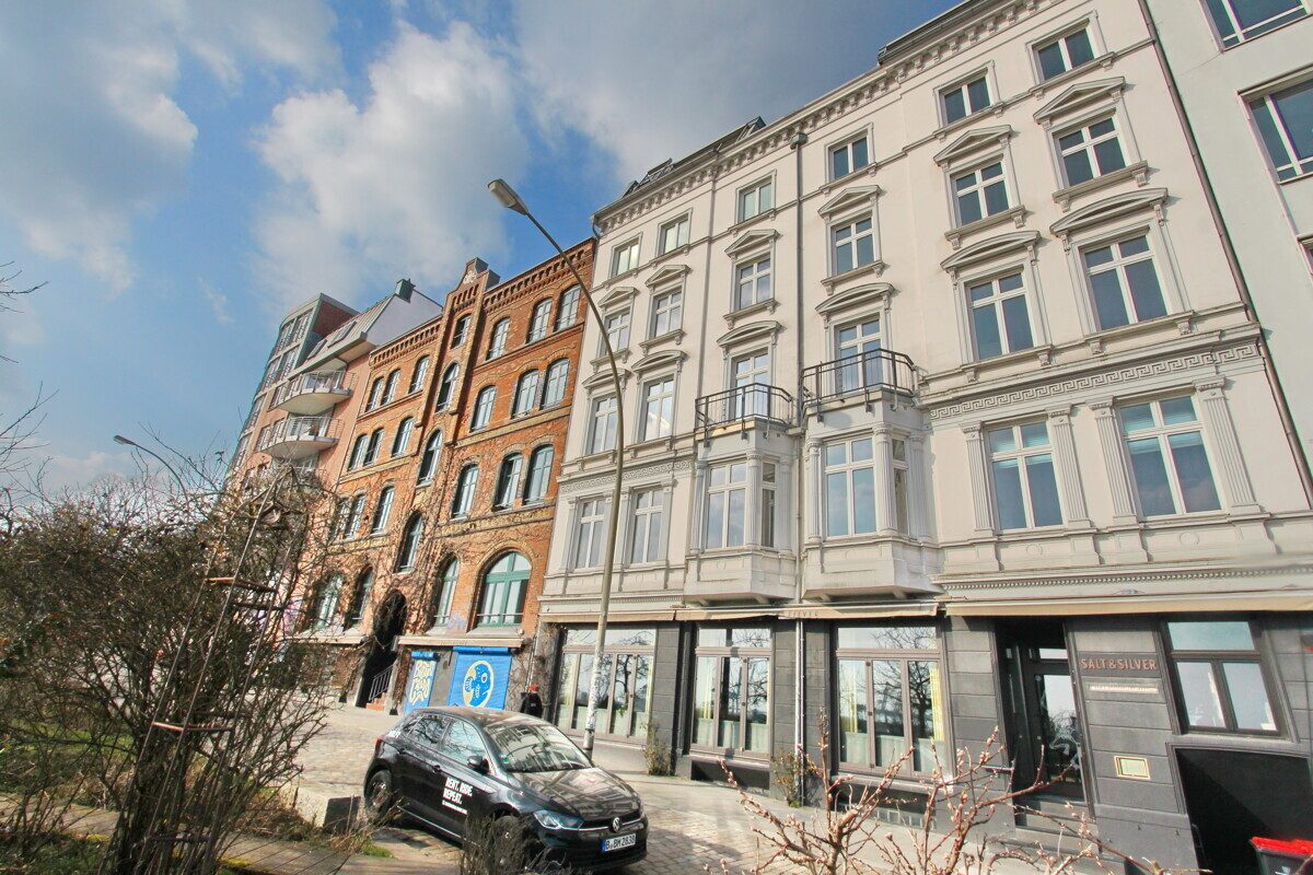Immobilienangebot - Hamburg - Haus_Wohnung - Altbauflair, modernes Design und Elbblick – Wohnen auf St. Pauli