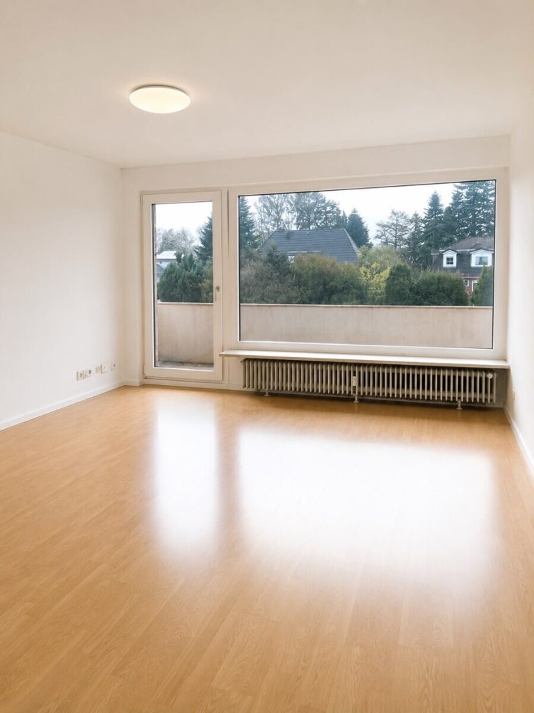 Immobilienangebot - Hasloh - Alle - Gepflegte & Vermietete 2,5-Zimmer-Eigentumswohnung mit Balkon & zwei Stellplätzen in Hasloh