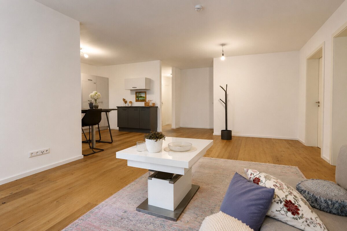 Immobilienangebot - Hamburg - Haus_Wohnung - Modernes Wohnen auf höchstem Niveau – großzügige 3-Zi.Whg. mit zwei Terrassen in Hamburg Rahlstedt.