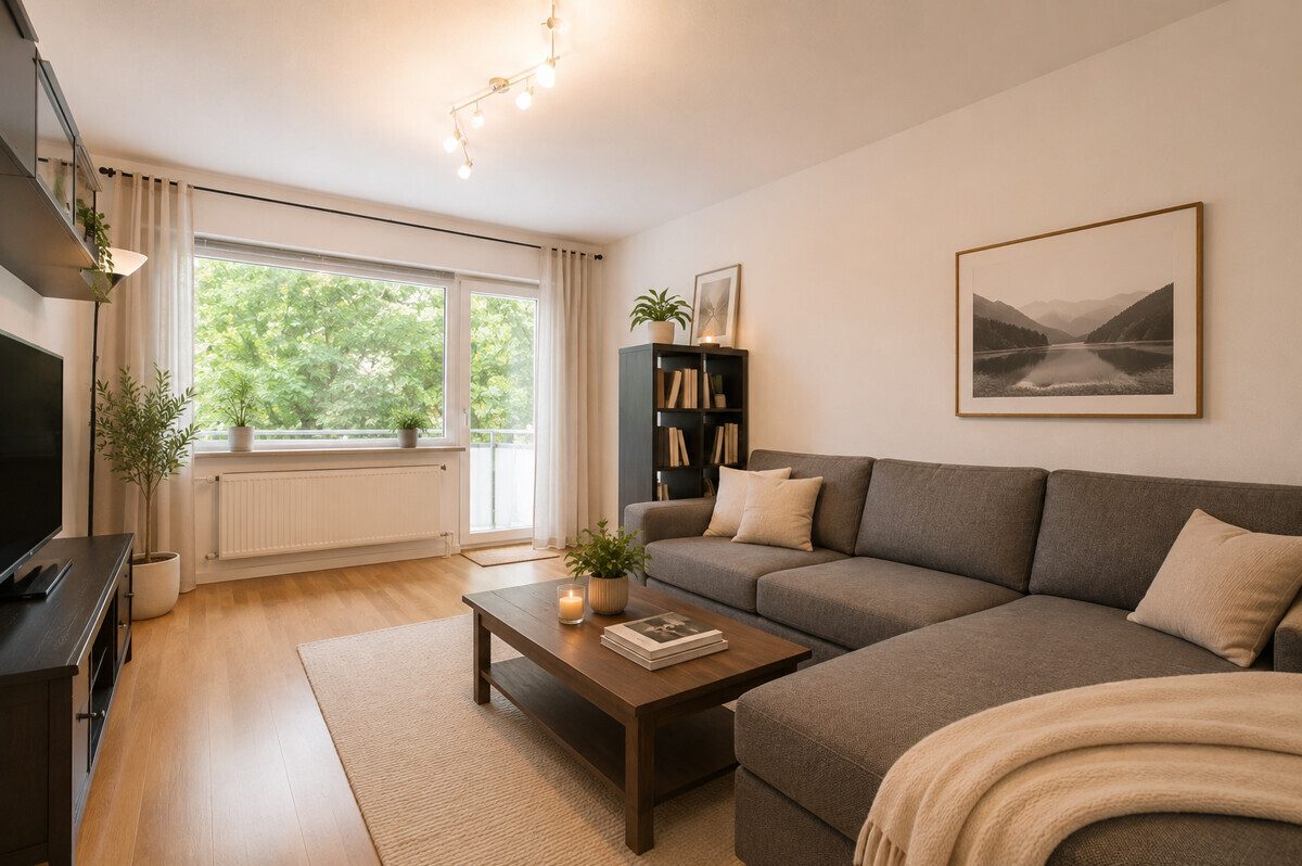 Immobilienangebot - Hamburg - Haus_Wohnung - Kapitalanlage: Vermietete 3-Zimmer Wohnung, energetisch modernisiert in Hamburg-Bramfeld