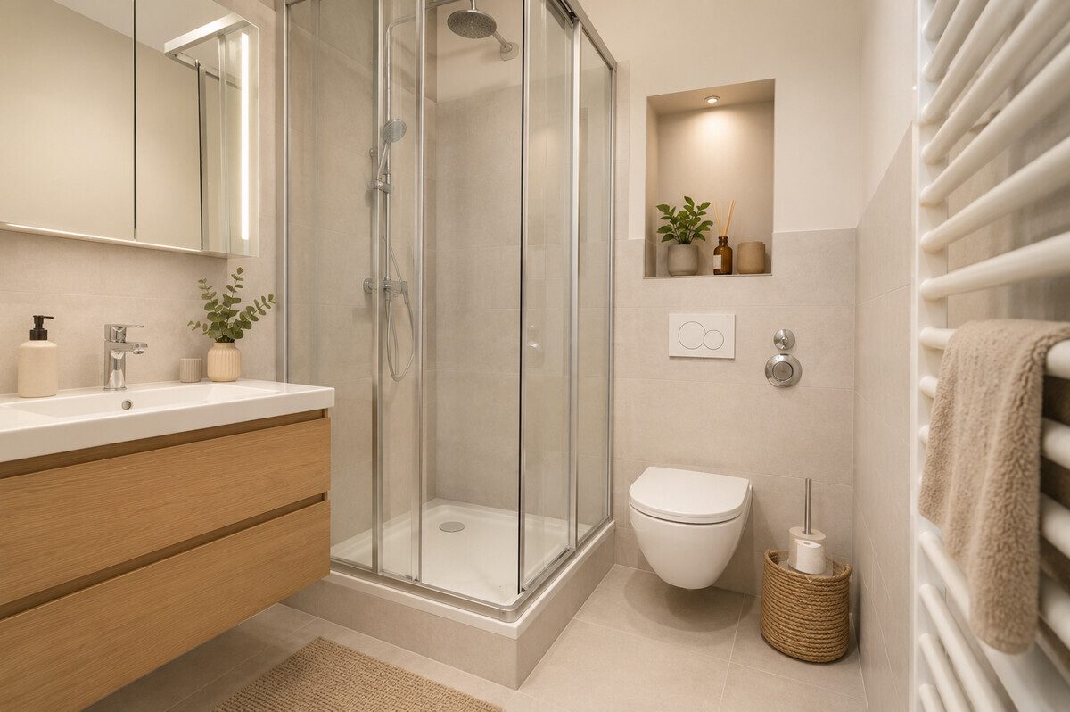Bad (KI generiert) Immobilienangebot - Hamburg - Haus_Wohnung - Ruhig gelegene 3-Zimmer-Wohnung nahe der Osterstraße im Süden von Hamburg Eimsbüttel