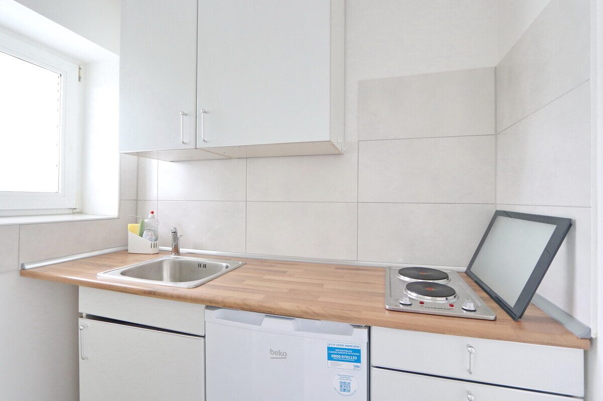 Immobilienangebot - Hamburg - Haus_Wohnung - Kapitalanlage - Vermietete 1-Zi. Wohnung auf Erbpachtgrundstück in Hamburg - Billstedt