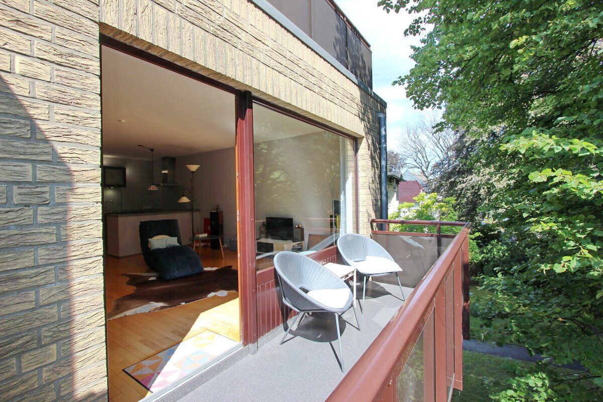 Immobilienangebot - Hamburg - Haus_Wohnung - Großzügige 3-Zimmer-Wohnung mit TG-Stellplatz & Alsternähe im grünen Hamburg-Alsterdorf