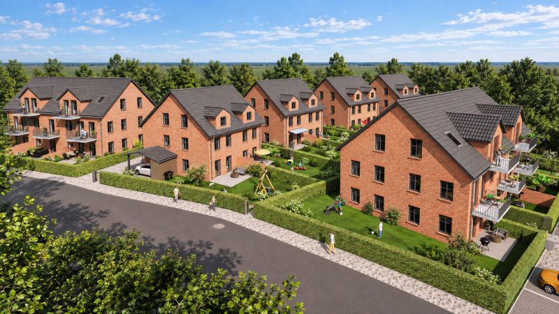 Frank Hoffmann Immobilien - Doppelhaushälften zu vermieten in Seestermühe