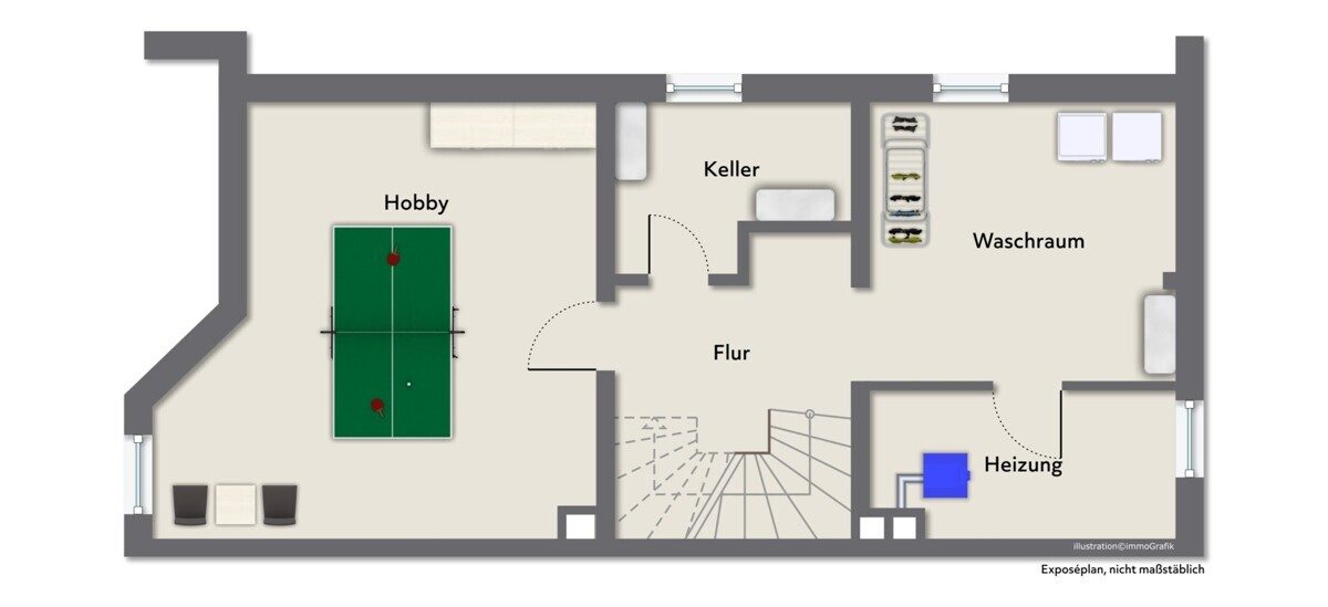 Immobilienangebot - Henstedt-Ulzburg - Haus_Wohnung - Attraktive Doppelhaushälfte mit großzügigem Vollkeller und Garagenstellplatz in Henstedt-Ulzburg