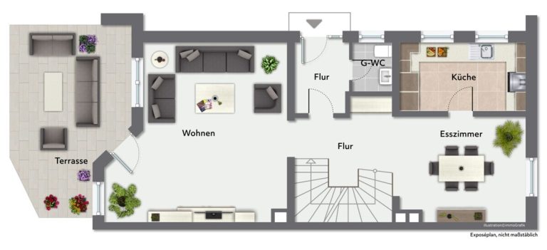 Immobilienangebot - Henstedt-Ulzburg - Haus_Wohnung - Attraktive Doppelhaushälfte mit großzügigem Vollkeller und Garagenstellplatz in Henstedt-Ulzburg