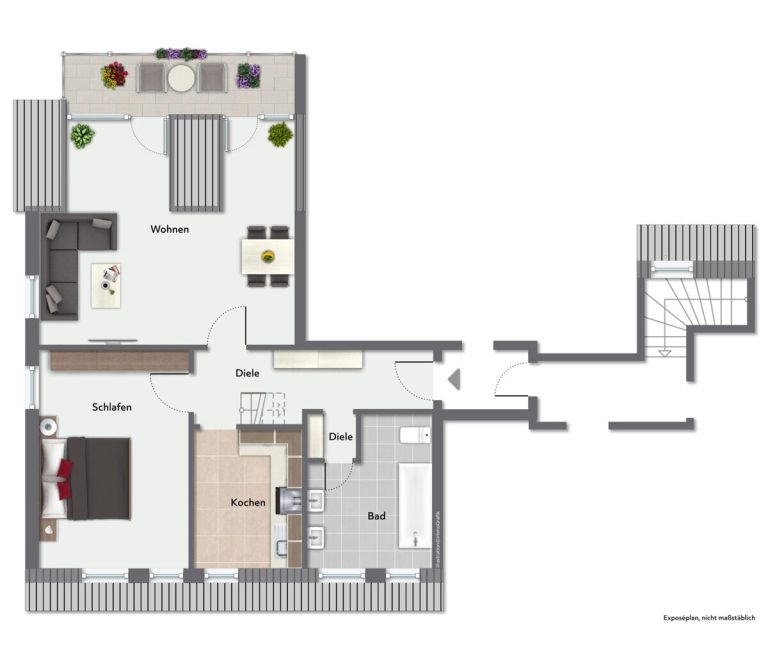 Immobilienangebot - Kaltenkirchen - Haus_Wohnung - Zuhause mitten im Geschehen – attraktive Wohnung im Wohn- & Geschäftshaus in Kaltenkirchen