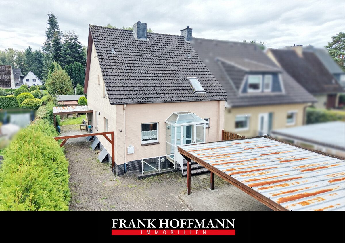 Immobilienangebot - Ellerbek - Haus_Wohnung - Gepflegte Doppelhaushälfte mit Doppelcarport und attraktiven Grundstück vor den Toren Hamburgs in Ellerbek